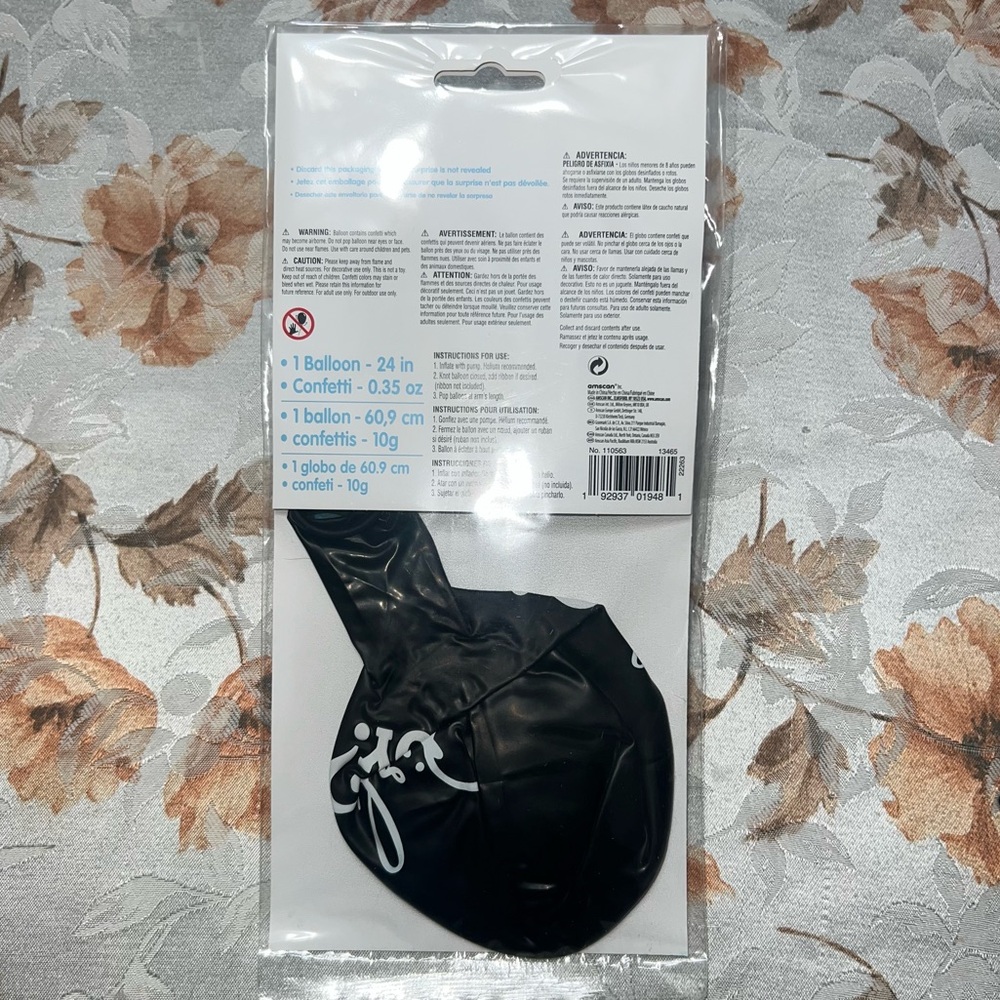 Gender Reveal Balloon - BOY - Picture 5 of 5